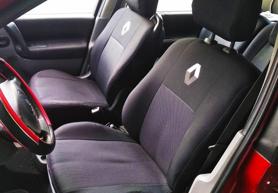 

Чехлы салона Renault Scenic II с 2003-2009 г столики (Сценик 2)