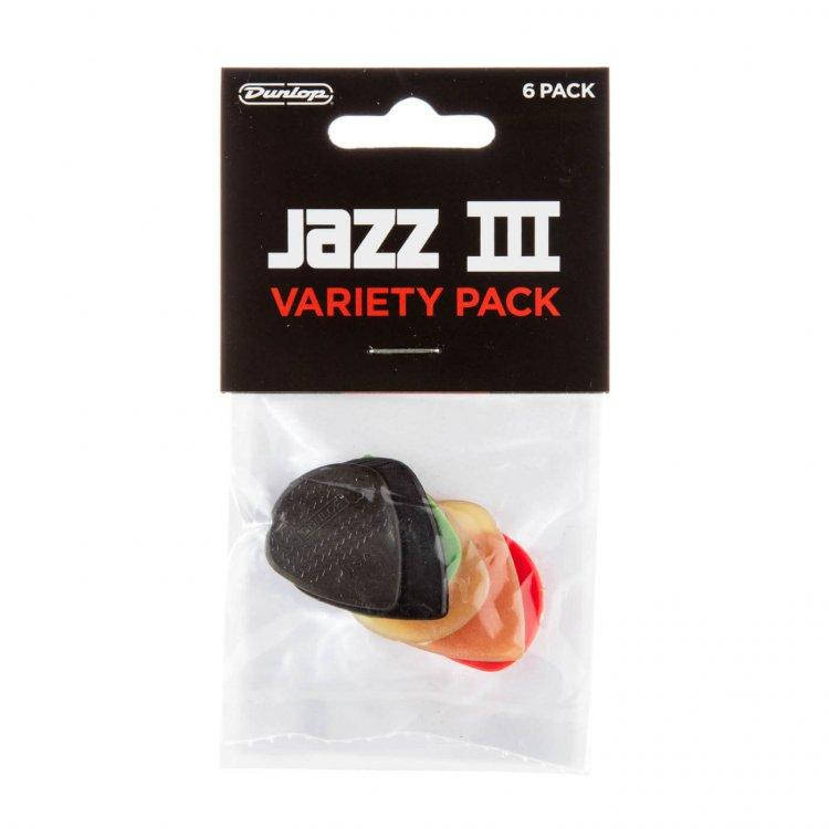 

Медиаторы Dunlop PVP103 Jazz III Pick Variety Pack Six (6 шт.)