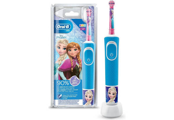 

Детская электрическая зубная щетка Oral-B D100-413-2K-Frozen