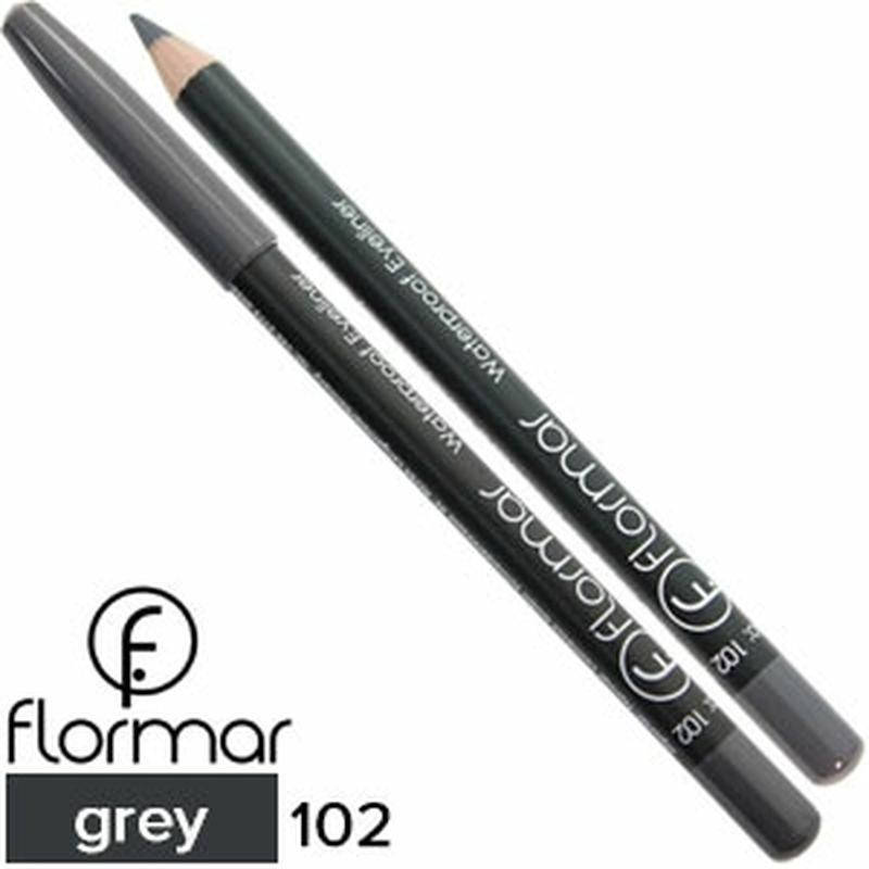 

Тёмно-серый Флормар 102 Карандаш для глаз водостойкий Карандаши для глаз Flormar Waterpoof Eyeliner