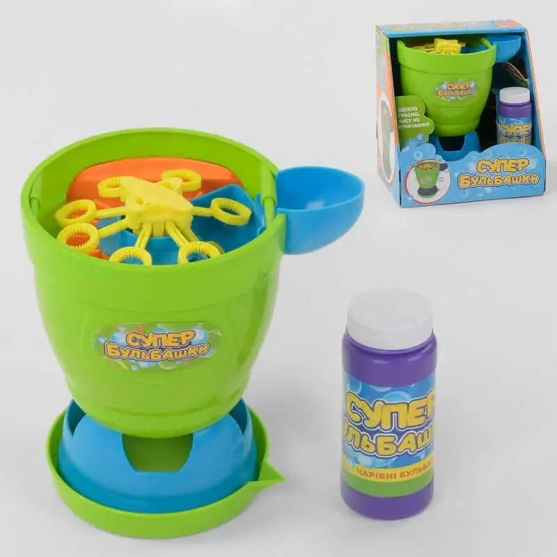 

Установка для пускания мыльных пузырей 41568 (18) TK Group, на батарейках, в коробке