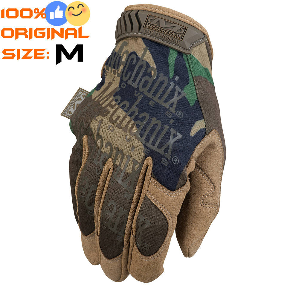 

Тактические перчатки Mechanix Original® Woodland, размер M, артикул MG-77-009