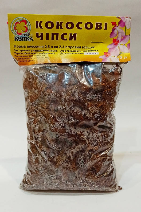 

Кокосовые чипсы 0,5 л