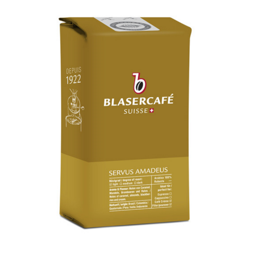 

Кофе в зернах Blasercafe Servus Amadeus 250г