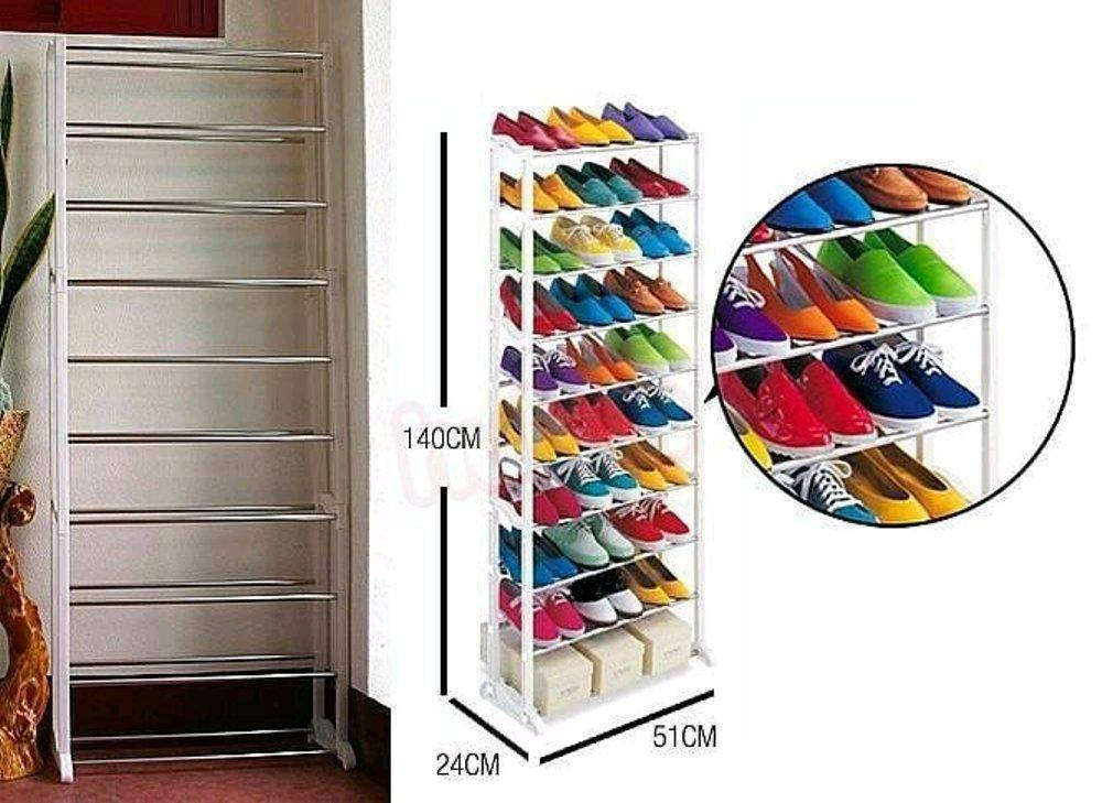

Полка для обуви The Shoe Rack на 30 пар, Белый