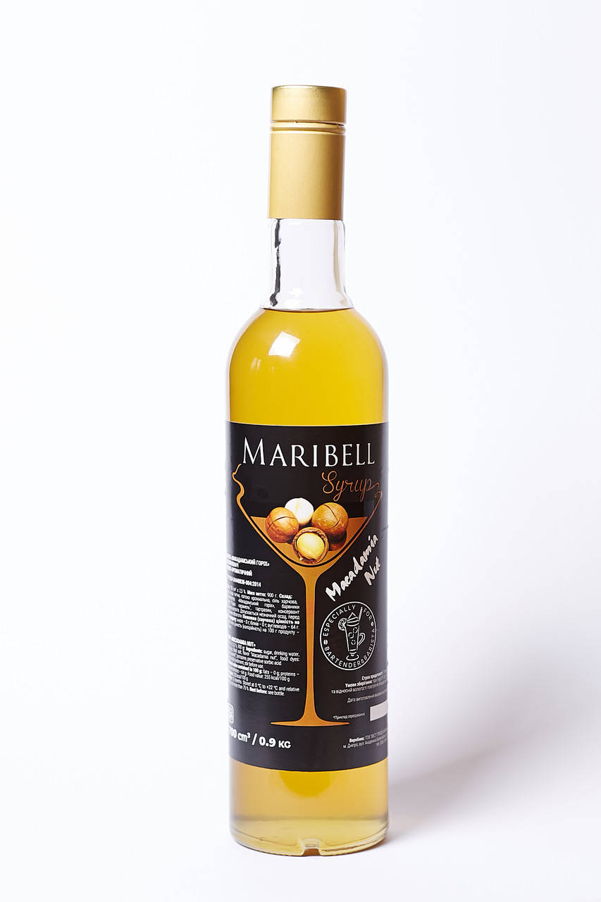 

Сироп ТМ Maribell Макадамский орех