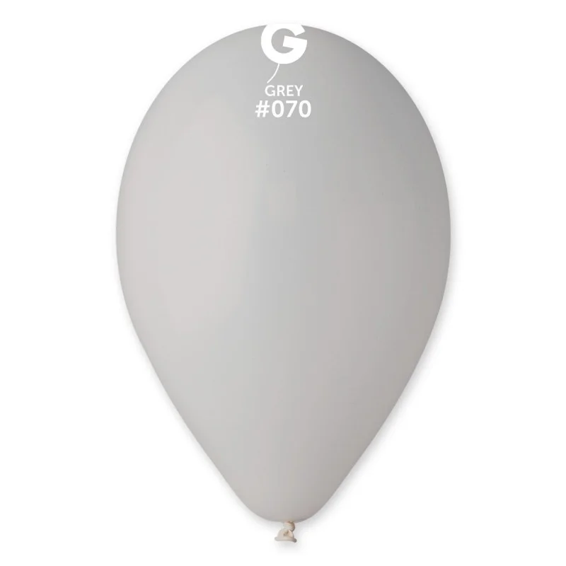 

Латексный шарик Gemar 12"(30 см)/70 Пастель серый