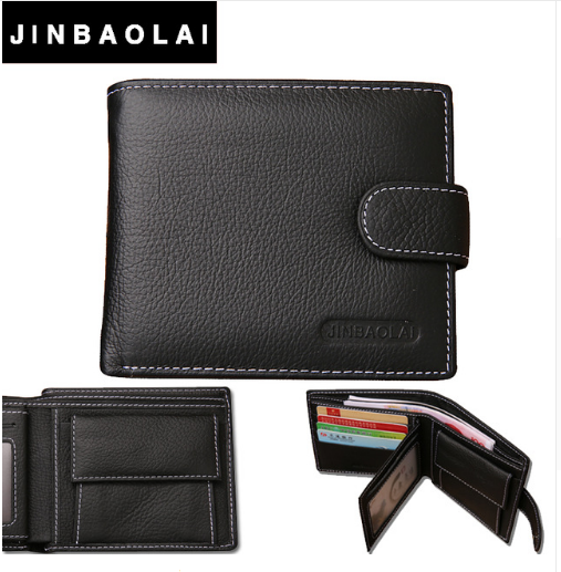 

Кожаный мужской кошелек из натуральной кожи, Коричневый