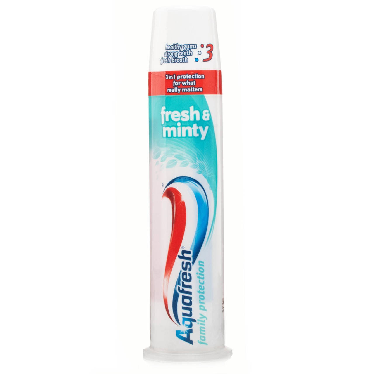 

Паста зубная Aquafresh Family помпа100 мл