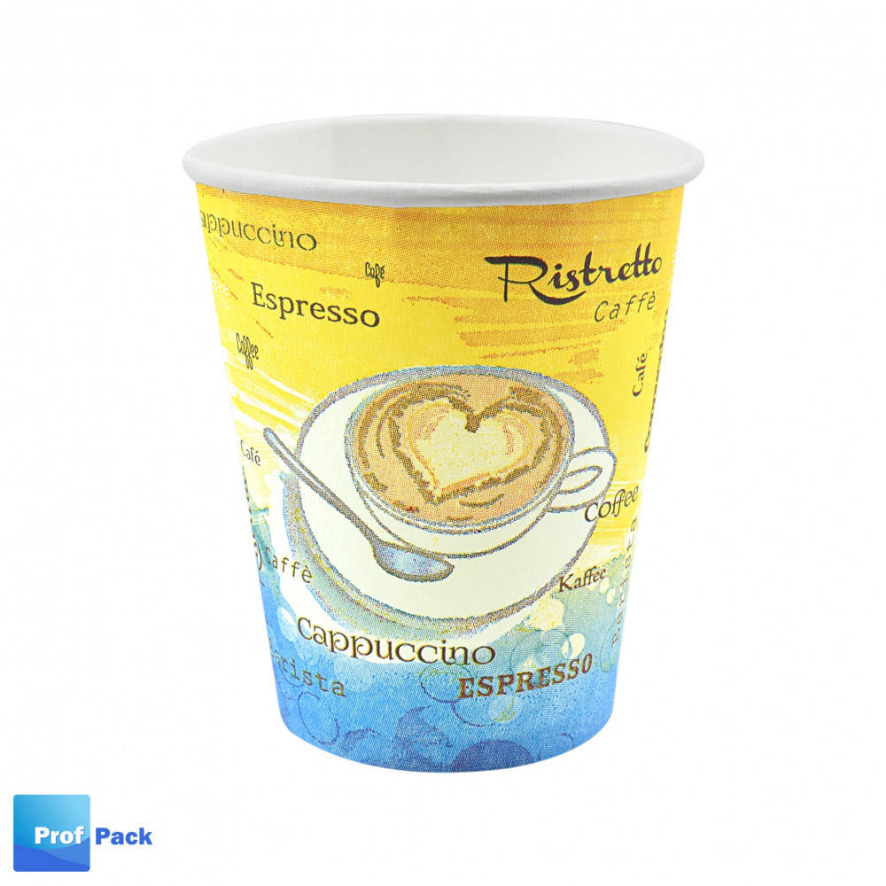 

Стакан бумажный с рисунком Ristretto, 250 мл, 50 шт/уп (кр75)
