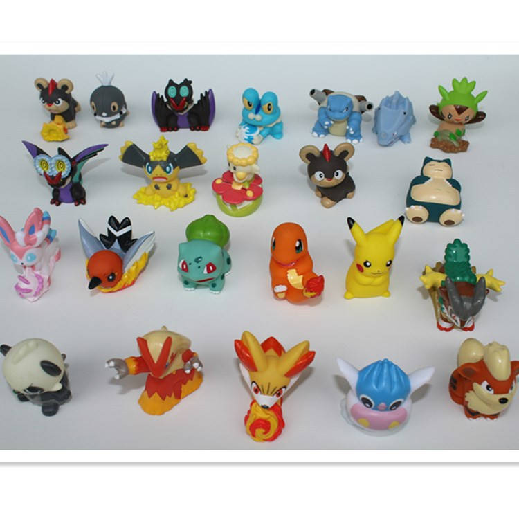 

Статуэтки покемоны 24 штуки Комплект разные фигурки