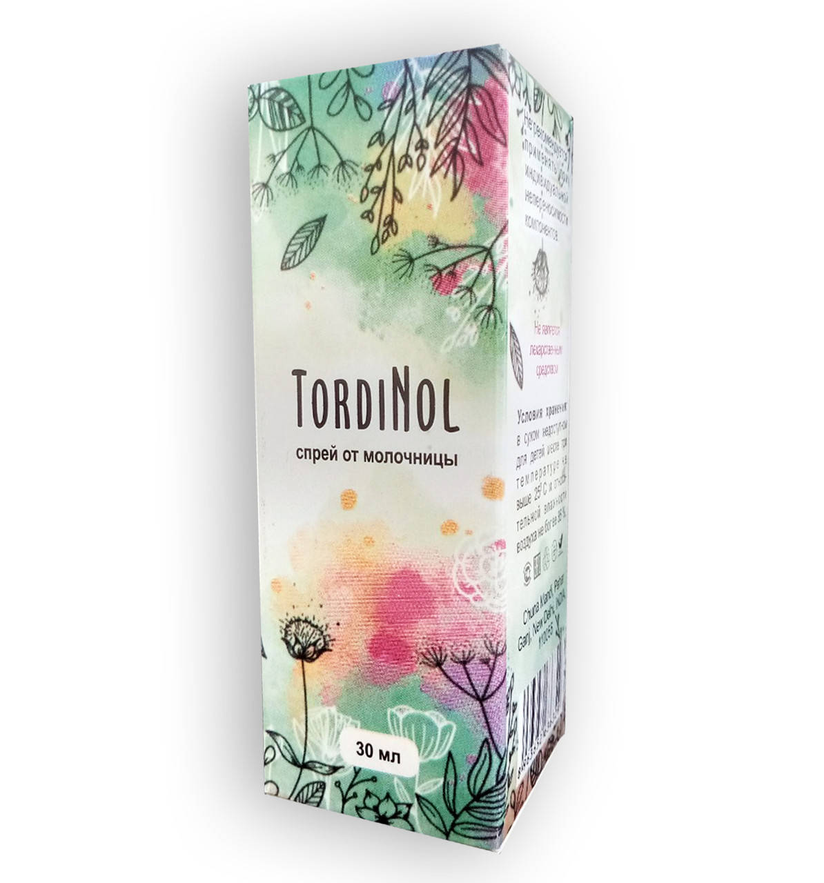 

TordiNol - Спрей от молочницы( ТордиНол) 30 мл