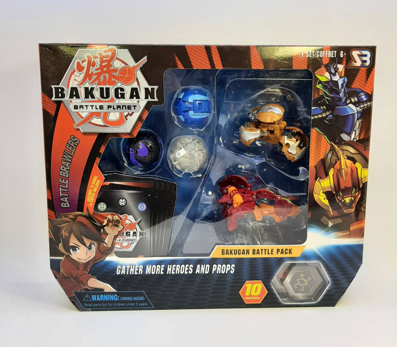 

Игровой набор SB605-2 "BAKUGAN" , бакуган 5в1