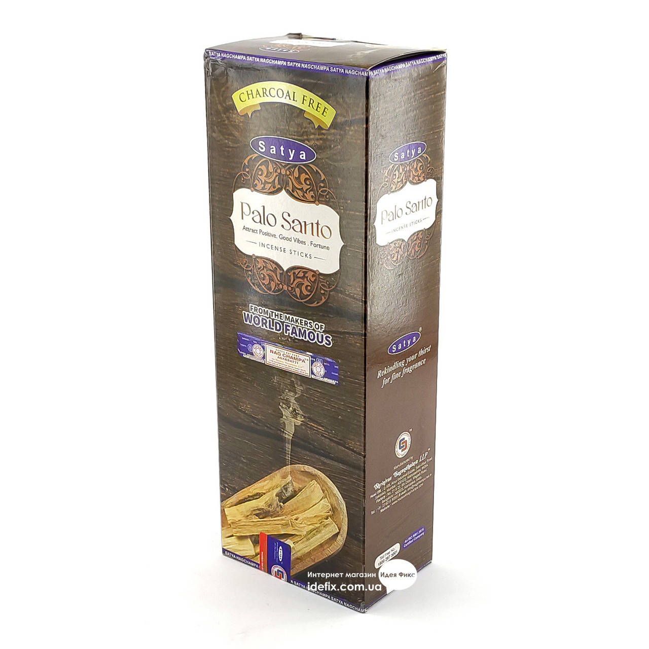 

Благовоние Palo Santo Satya 120шт/уп. Аромапалочки Пало Санто (34256B)