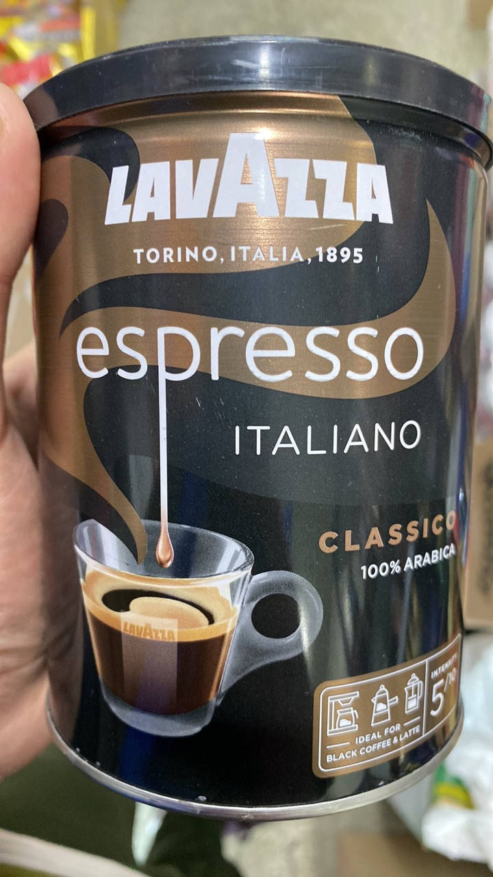 

Кофе молотый ☕️ LAVAZZA "Espresso italiano" 250 гр. Италия