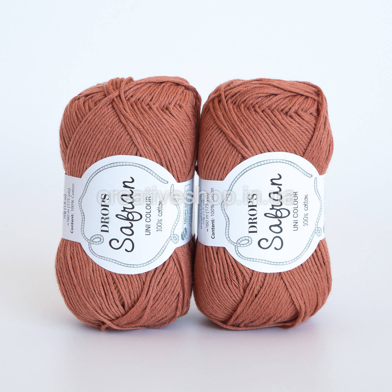 

Пряжа DROPS Safran (цвет 59 red clay), Красный