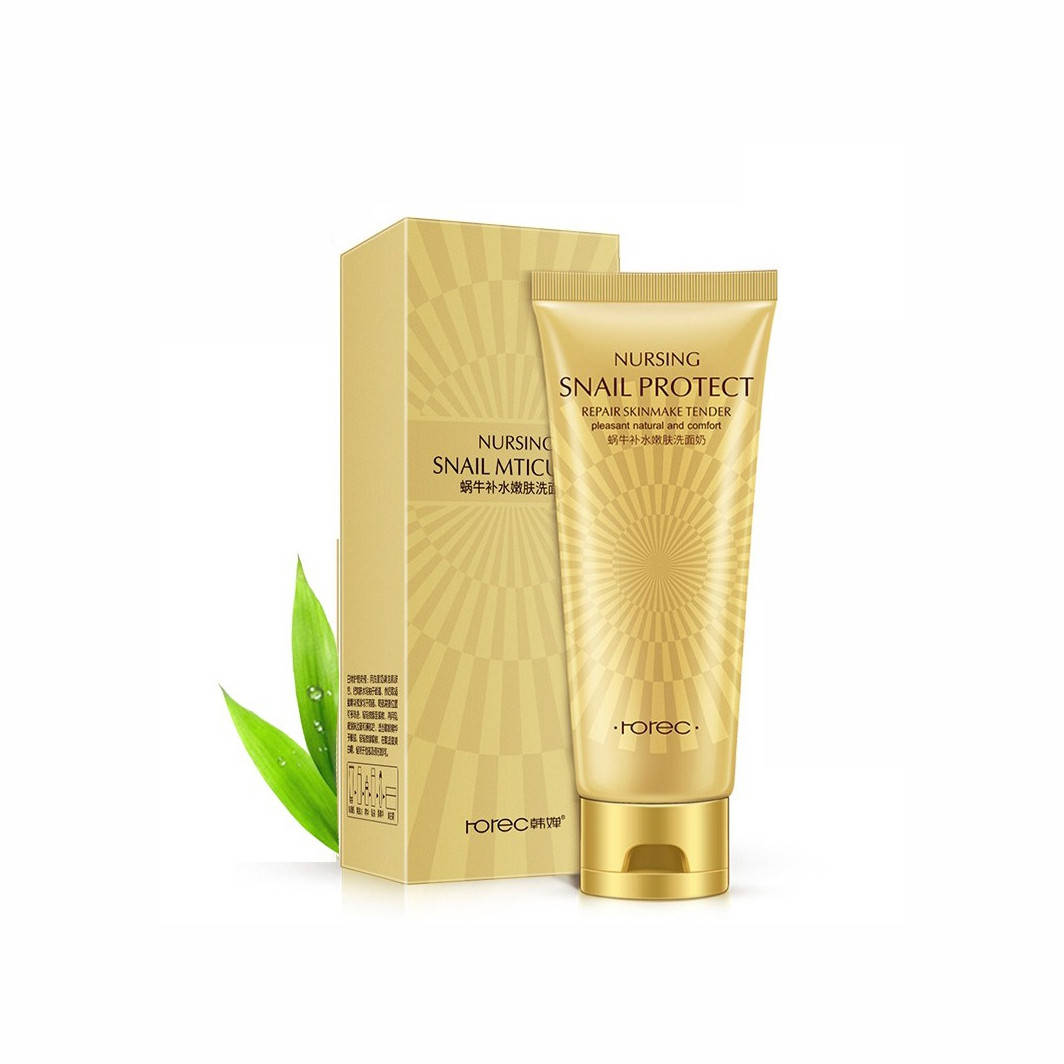 

Пенка для умывания с муцином улитки Rorec Snail Cleanser
