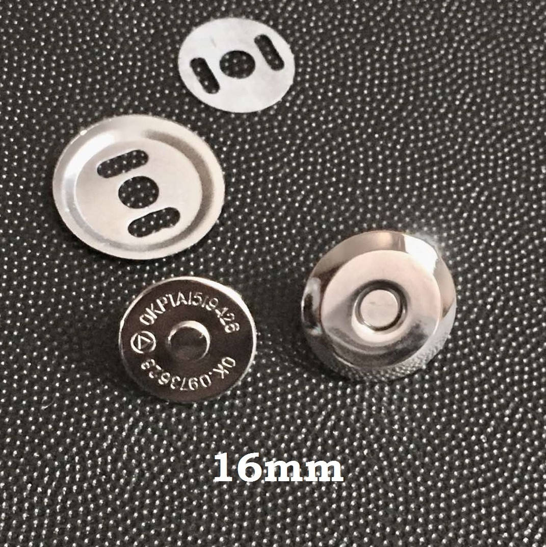 

Кнопка магнитная наружная 16 мм, никель