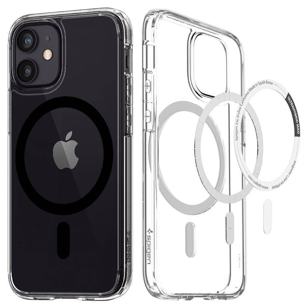 

Чехол Spigen Ultra Hybrid Mag для iPhone 12 / 12 Pro Black (ACS02626), Черный