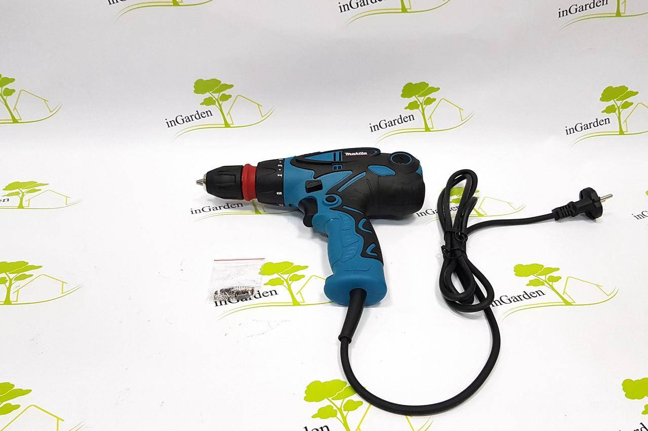 

Шуруповерт сетевой Makita DF0301 с быстросьемным патроном