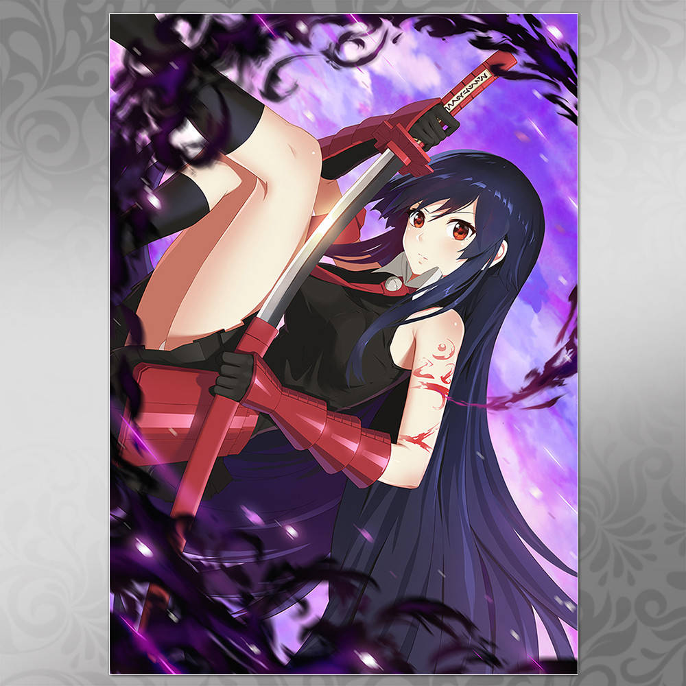 

Плакат Аниме Akame ga Kill 10