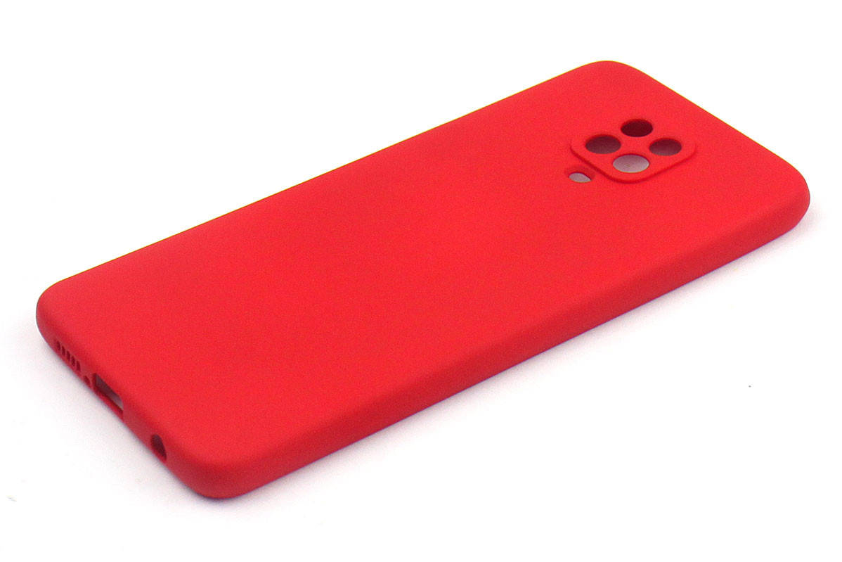 

Чехол Soft Silicone Case для Xiaomi Redmi Note 9 Pro Red, Красный