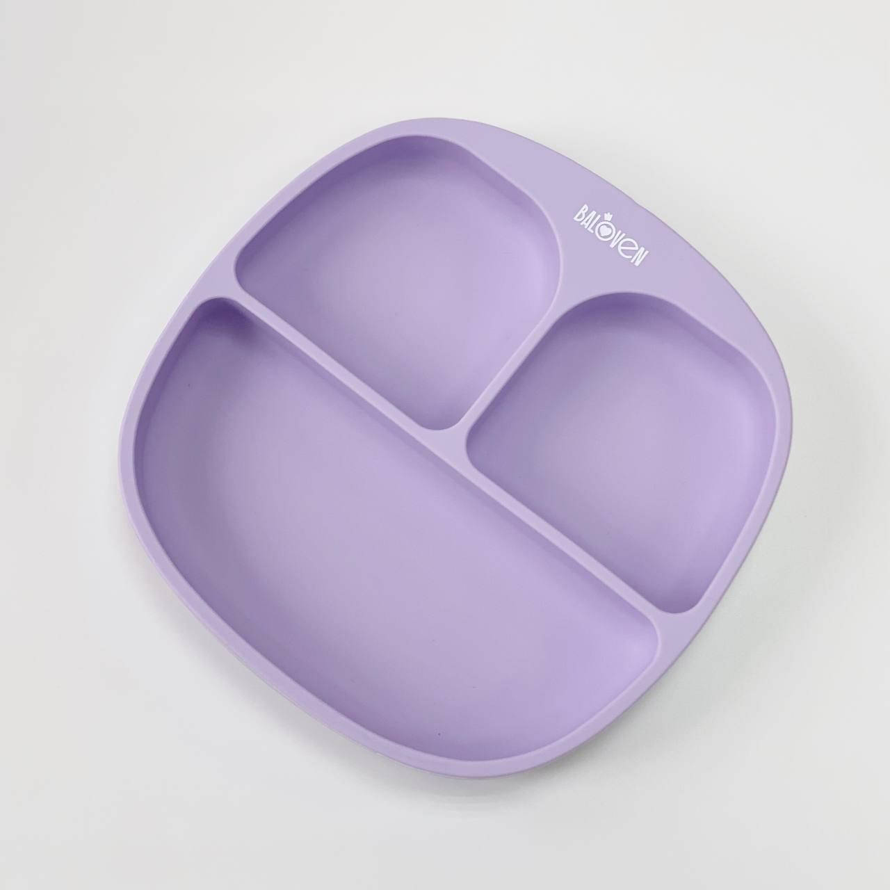 

Силиконовая секционная тарелка Баловень Lilac, Фиолетовый