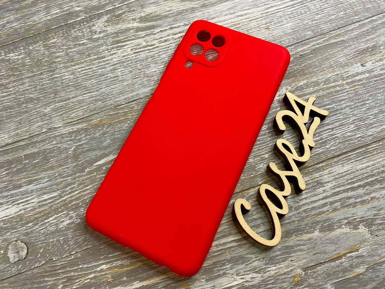 

TPU чехол Smitt накладка бампер для Samsung Galaxy A22 (6 цветов) красный