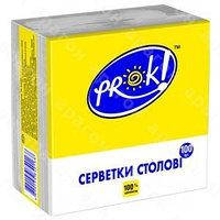 

Серветка PROK 40 шт біла, Белый