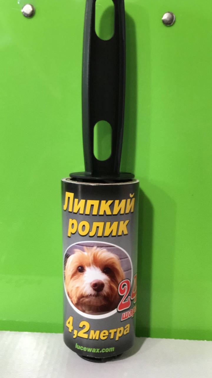 

Липкий ролик 4,2 метра LUCEWAX, Белый