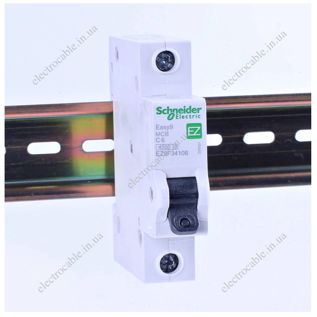 

Автоматический выключатель 1p C 6A, Schneider Electric, Easy9, EZ9F34106