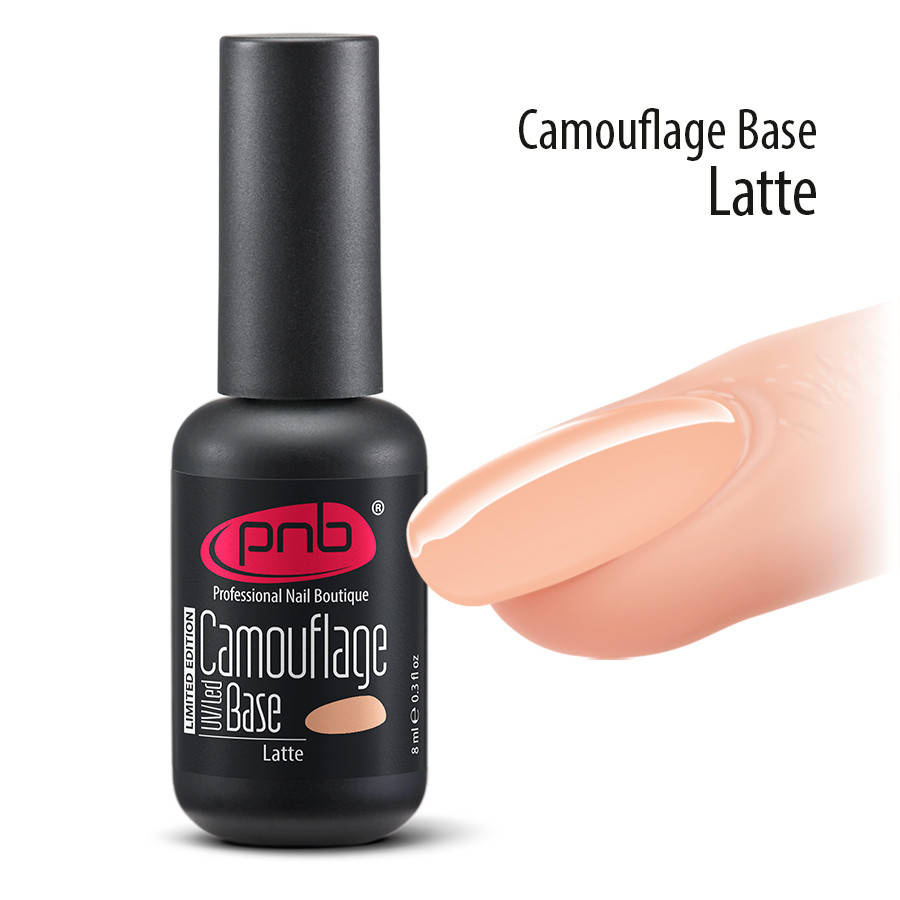 

УФ/ЛЕД Камуфлирующая база PNB, латте / Camouflage Base PNB, Latte 8/17 мл 17