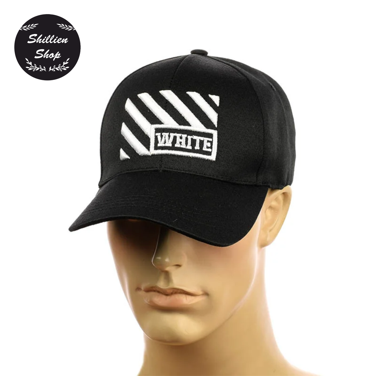 

● Кепка бейсболка - Офф Вайт \ Off White Черный с белым ●