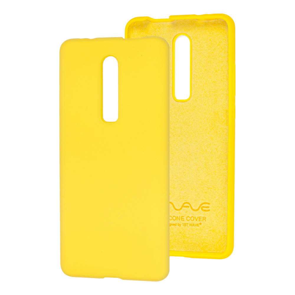 

Чехол Silicone Case full для Xiaomi Mi 9T желтый