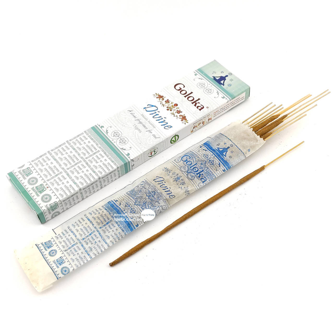 

Благовоние Divine Goloka 15 грамм. Аромапалочки Божественно (29233)