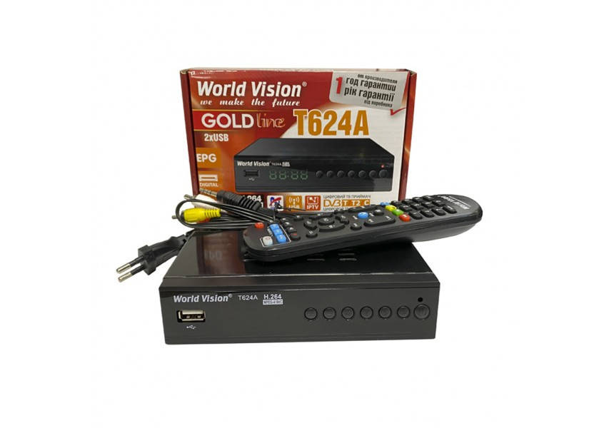 

World Vision T624A DVB-T2