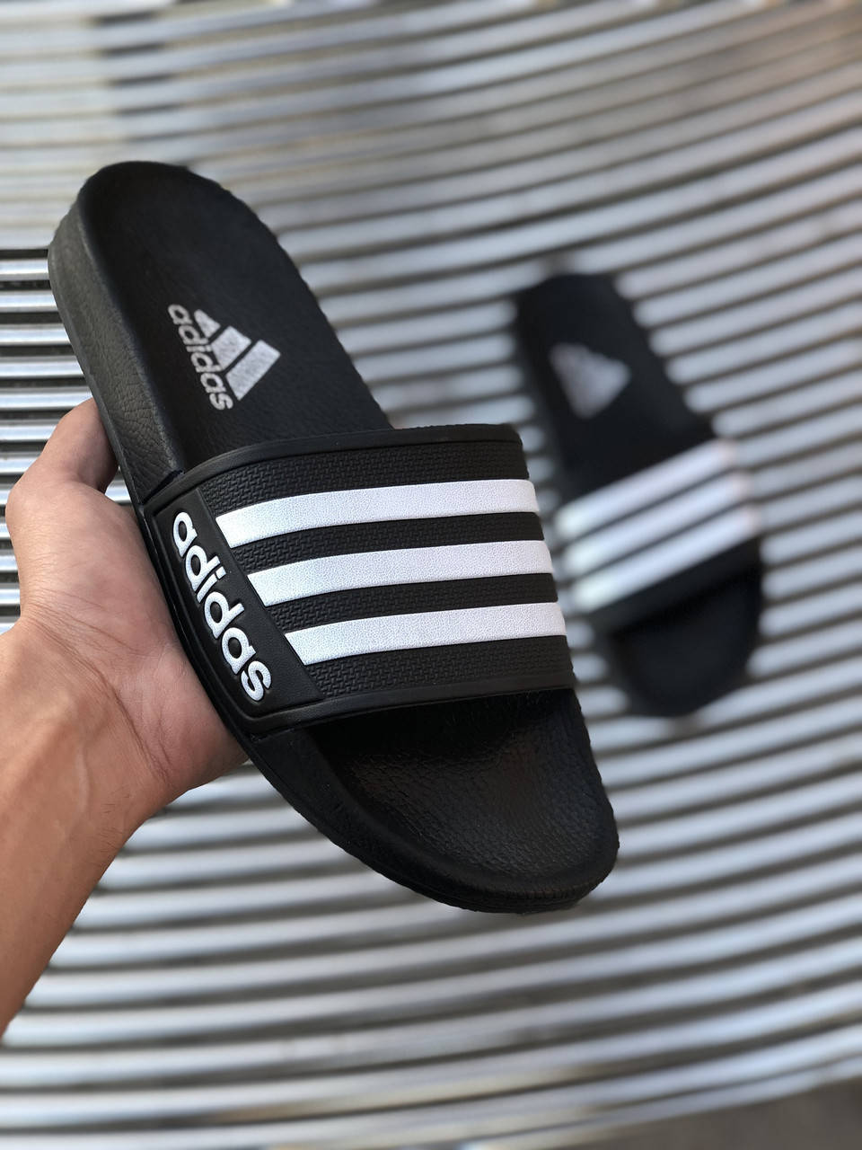 

Мужские сланцы Adidas, Черный
