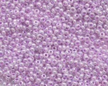 

Чешский Бисер Preciosa № 10/0 37128 (жемчужный фиолетовый) / 5 г