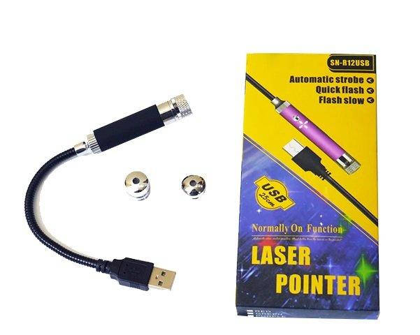 

Лазерная указка работающая от Usb красный цвет луча Laser SN-R12Usb