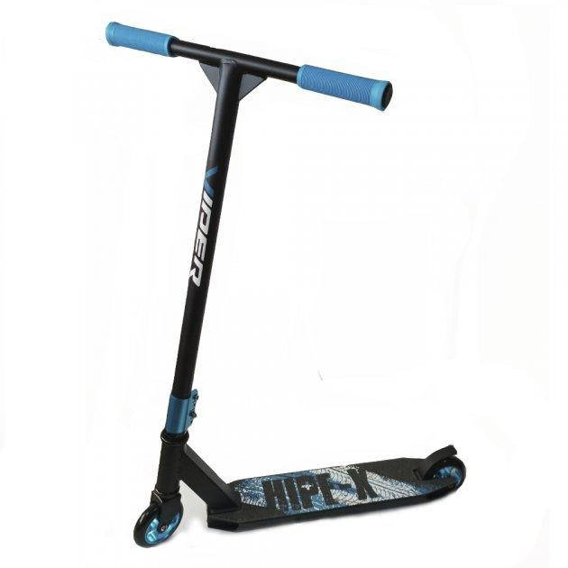 

Трюковый самокат Hipe Viper Х - синій ( алюминиевые колеса), Синий
