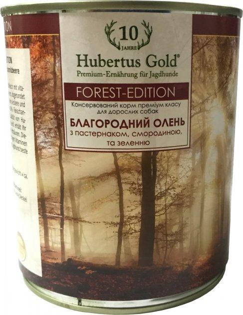 

Влажный корм для собак Hubertus Gold Благородный олень 800 г