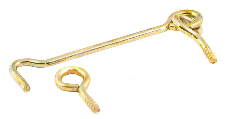 

Крючок дверной ГОСПОДАР 100 мм оцинкованный 92-0792