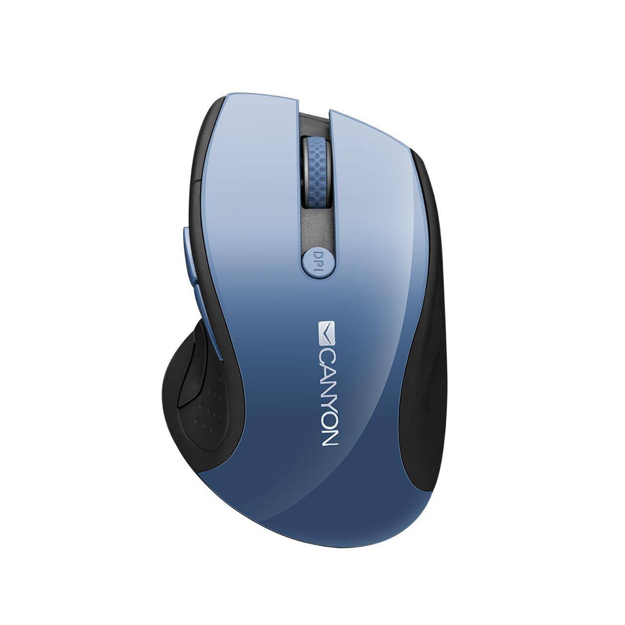 

Мышь беспроводная Canyon CNS-CMSW01BL Blue USB, Синий