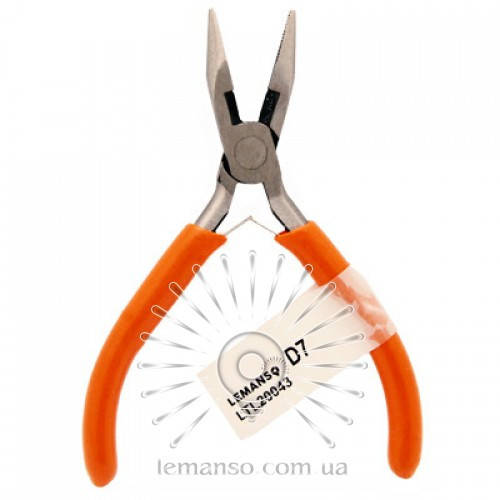 

Длинногубцы прямые LEMANSO 5" LTL20043 оранжевые