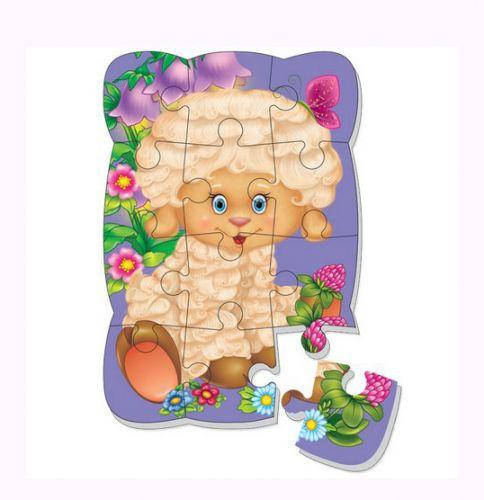 

Магнитные пазлы Vladi Toys "Овечка" 12 элементов VT3205-32