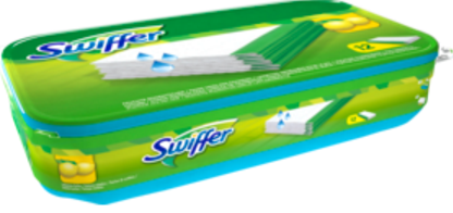 

Swiffer Wet Wischtücher Nachfüllpackung - САЛФЕТКИ ДЛЯ ПОЛА с запохом лимона, 12 ШТ