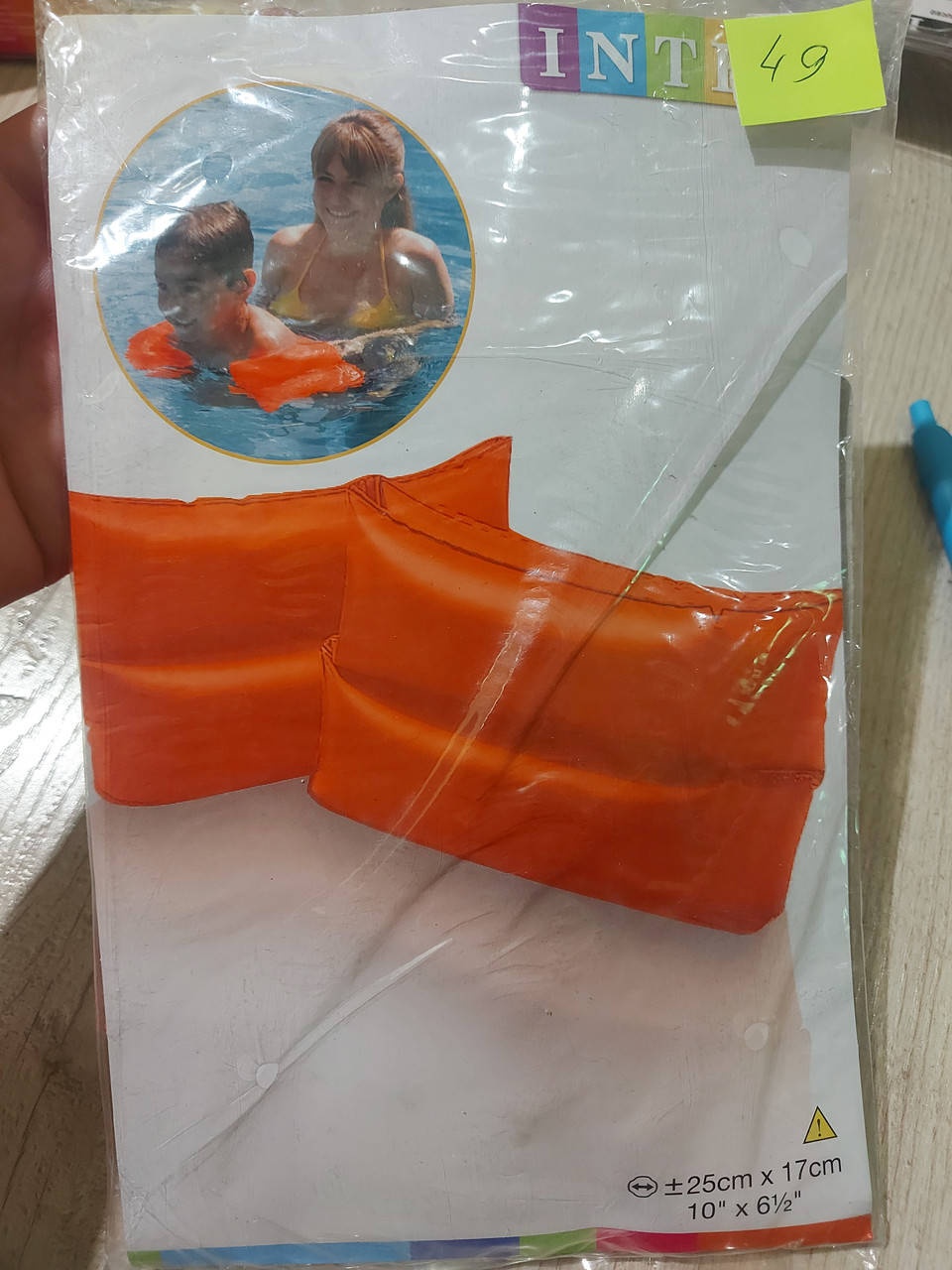 

Intex Нарукавник 59642 NP 6-12лет, 25х17см