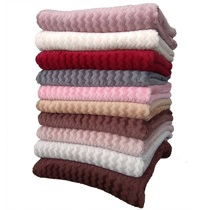 

Покрывало плед велюровое зигзаги полуторное односпальное 150*200, Разные цвета