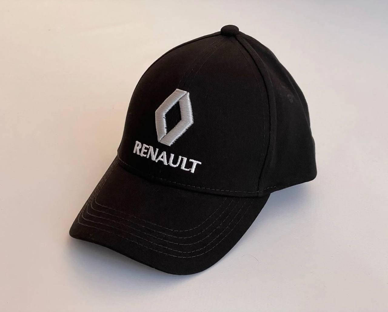 

Кепка бейсболка Renault чорна, Черный