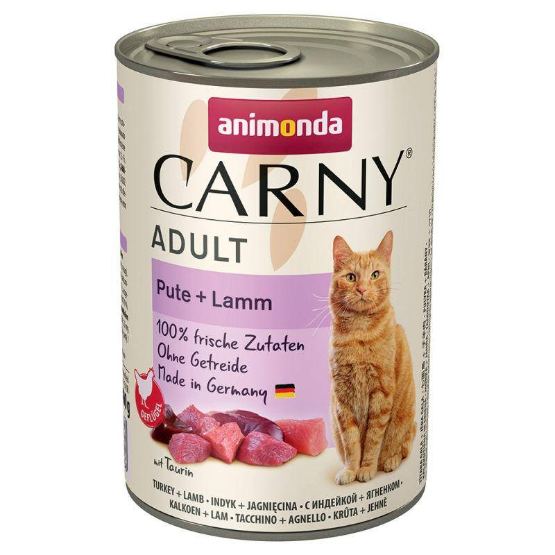 

Animonda Carny Консервы для кошек Индейка+Ягненок 400г